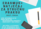 Erasmus+ natječaj - studenti