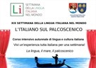 XIX settimana della lingua italiana nel mondo