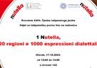 Radionica "1 Nutella, 20 regioni e 1000 espressioni dialettali"