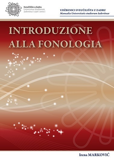 Novi sveučilišni udžbenik Sveučilišta u Zadru "Introduzione alla fonologia" autorice Irene Marković